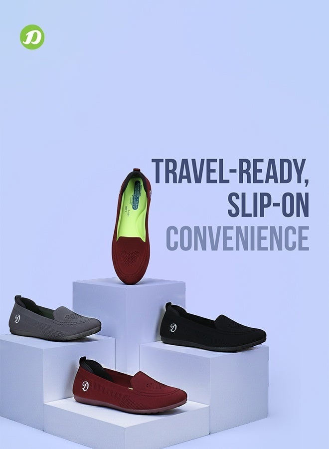 DOCTOR EXTRA SOFT حذاء دكتور إكسترا سوفت المرن المصنوع من إسفنج الذاكرة للنساء، مناسبDOCTOR EXTRA SOFT Flexible Memory Foam Women's Shoes for Walking Gym Training,Casual, Sports,Slip-On,Lightweight Lace up Athletics Slipon Running Sneaker for Ladies and Girls D-1003 للمشي والتدريب في الصالات الرياضية والاستخدام اليومي والرياضة، سهل الارتداء، خفيف الوزن، برباط، حذاء رياضي سهل الارتداء للجري للسيدات والفتيات D-1003 - Image 5